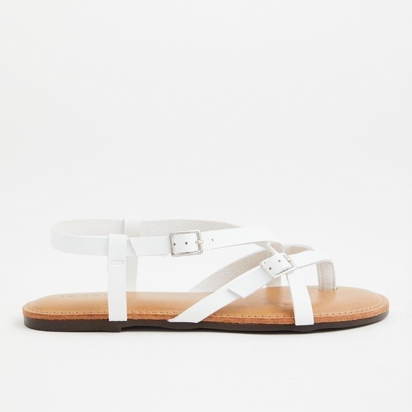 Torrid Crisscross Gladiator Sandals Shoes sz 7 - Picture 5 of 5